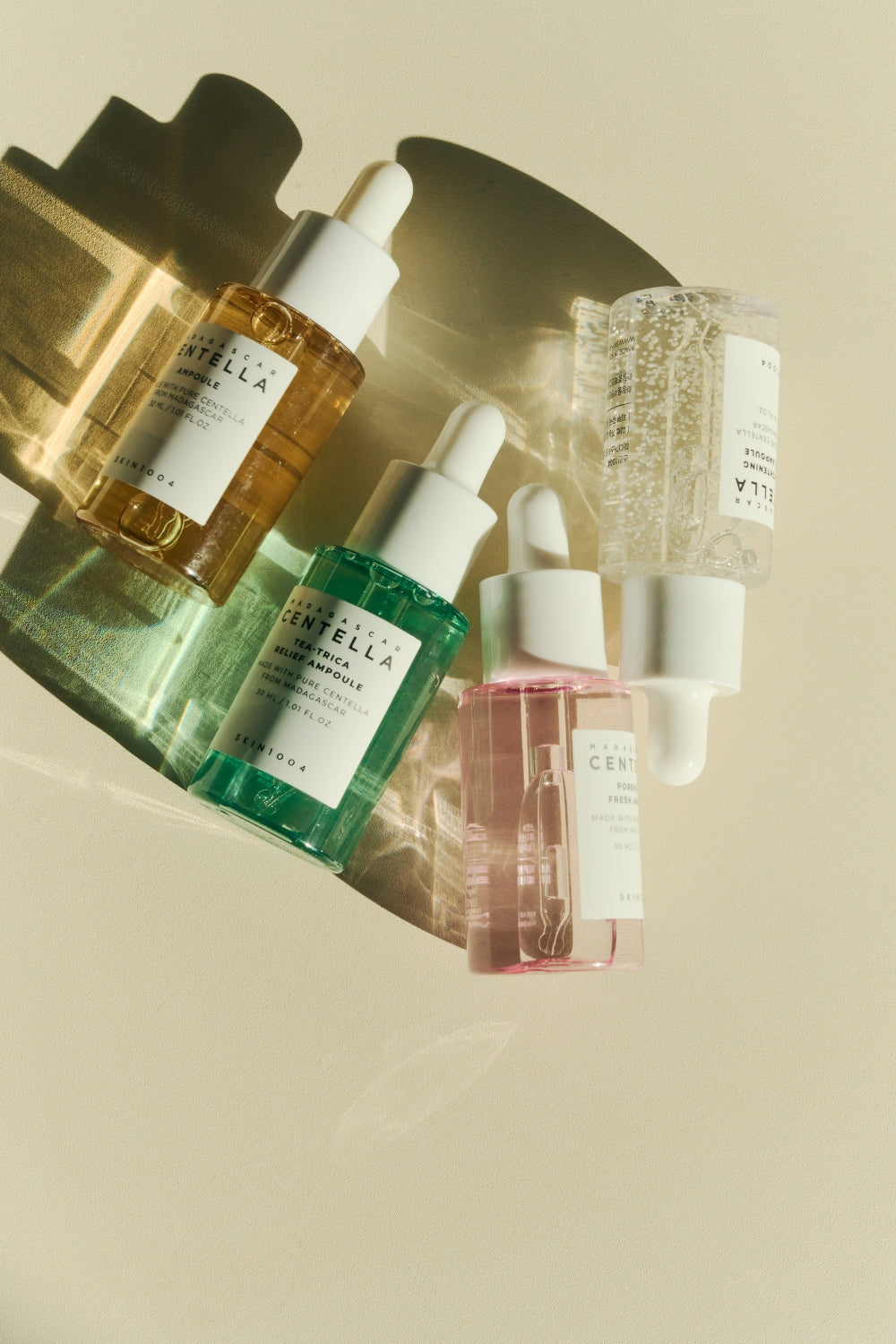 SKIN1004 Madagascar Centella Ampoule Kit — 4 Ampolas de 30 ml