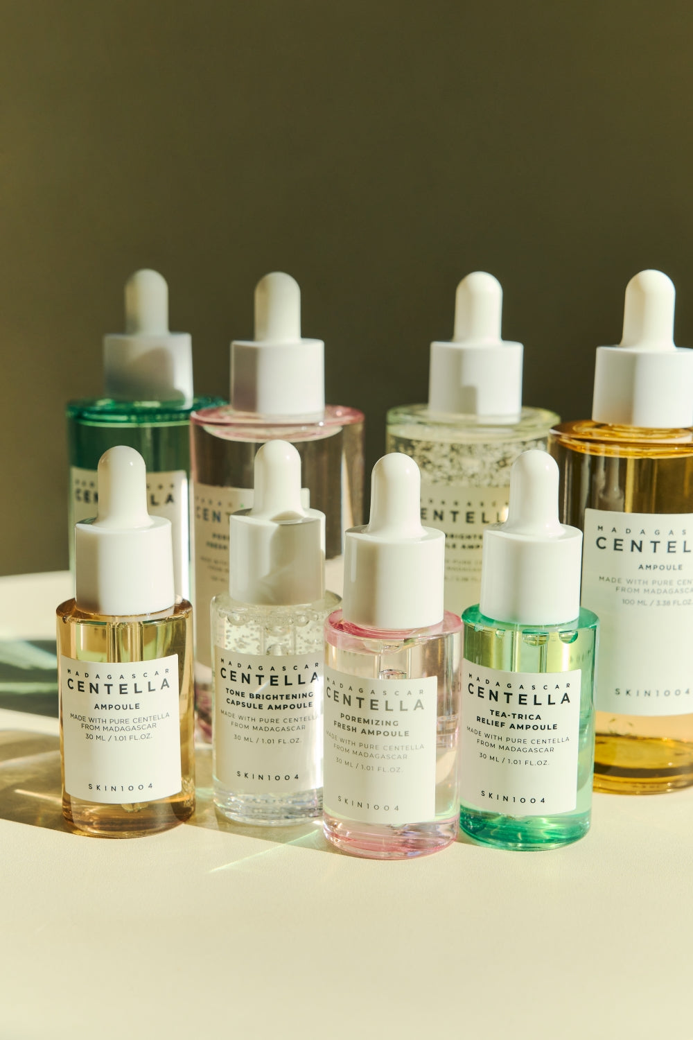 SKIN1004 Madagascar Centella Ampoule Kit — 4 Ampolas de 30 ml