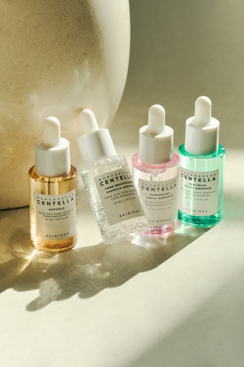 SKIN1004 Madagascar Centella Ampoule Kit — 4 Ampolas de 30 ml