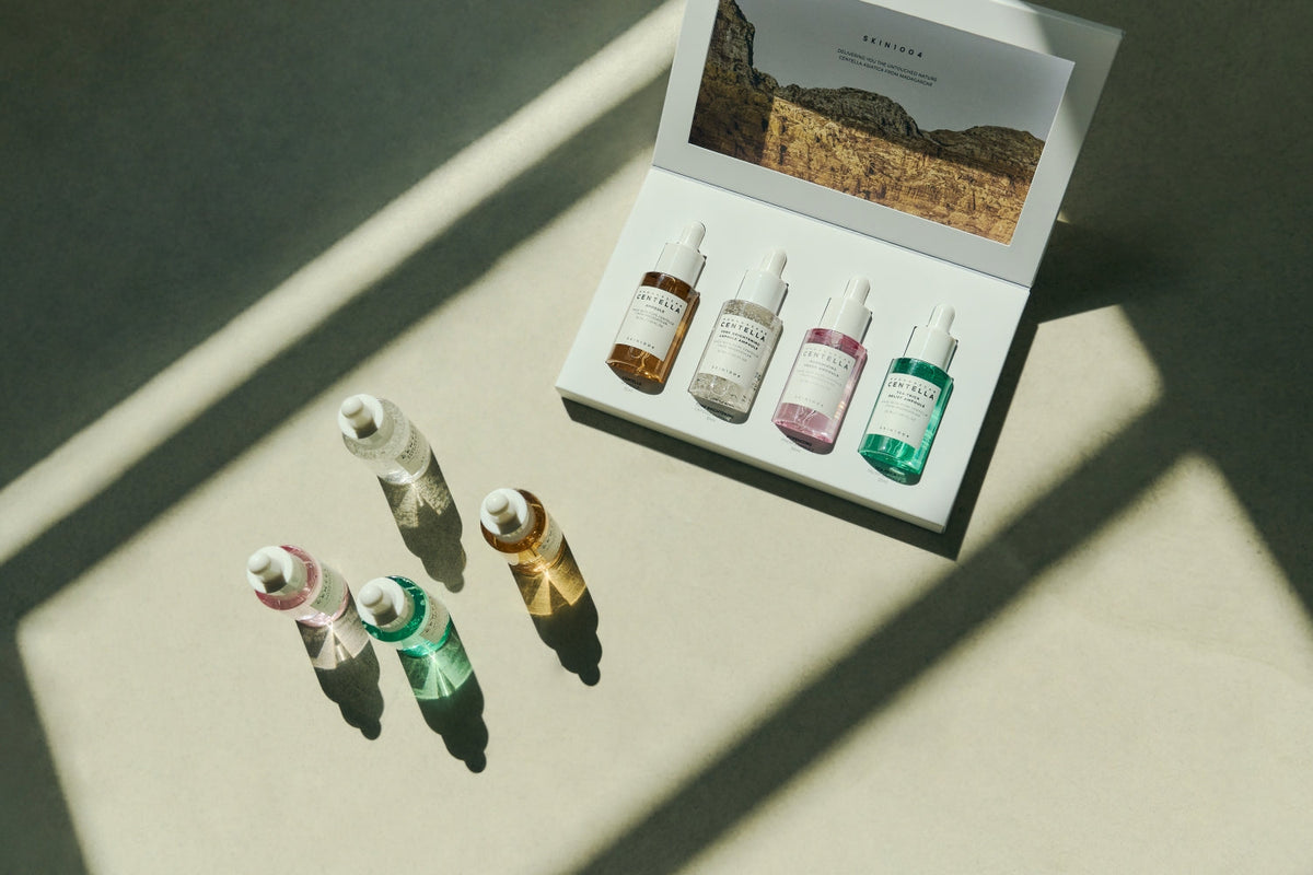 SKIN1004 Madagascar Centella Ampoule Kit — 4 Ampolas de 30 ml
