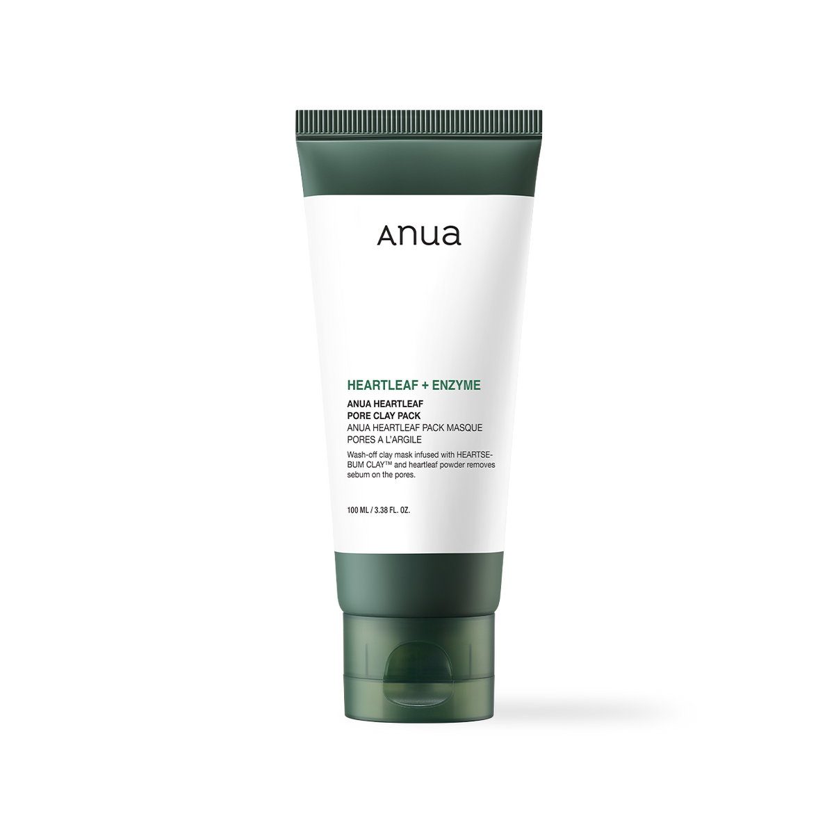 Anua Heartleaf Pore Clay Pack — Máscara facial de argila 100 ml