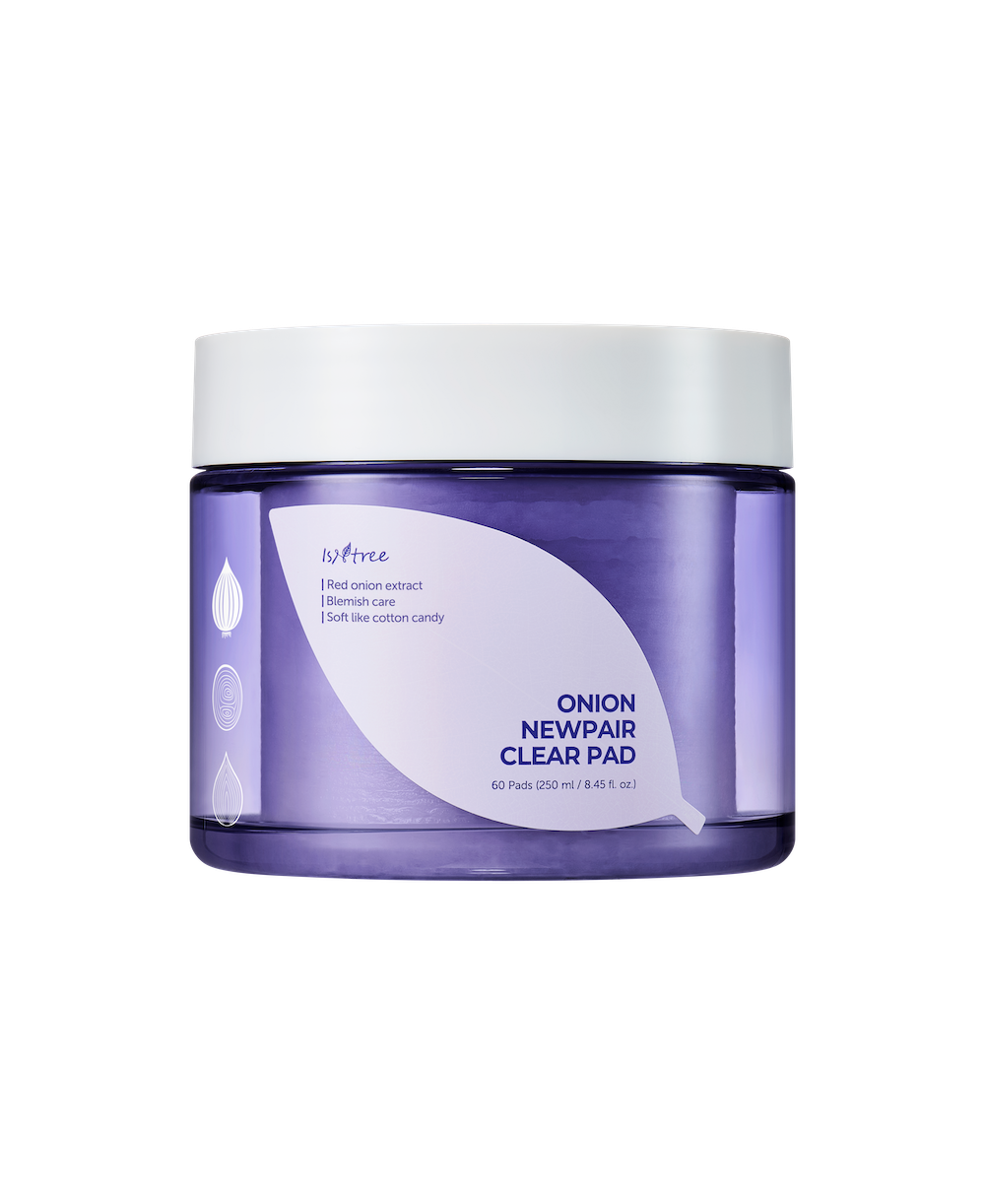 Isntree Onion NewPair Clear — Discos Faciais 250 ml (60 un)