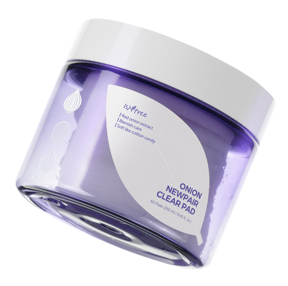 Isntree Onion NewPair Clear — Discos Faciais 250 ml (60 un)