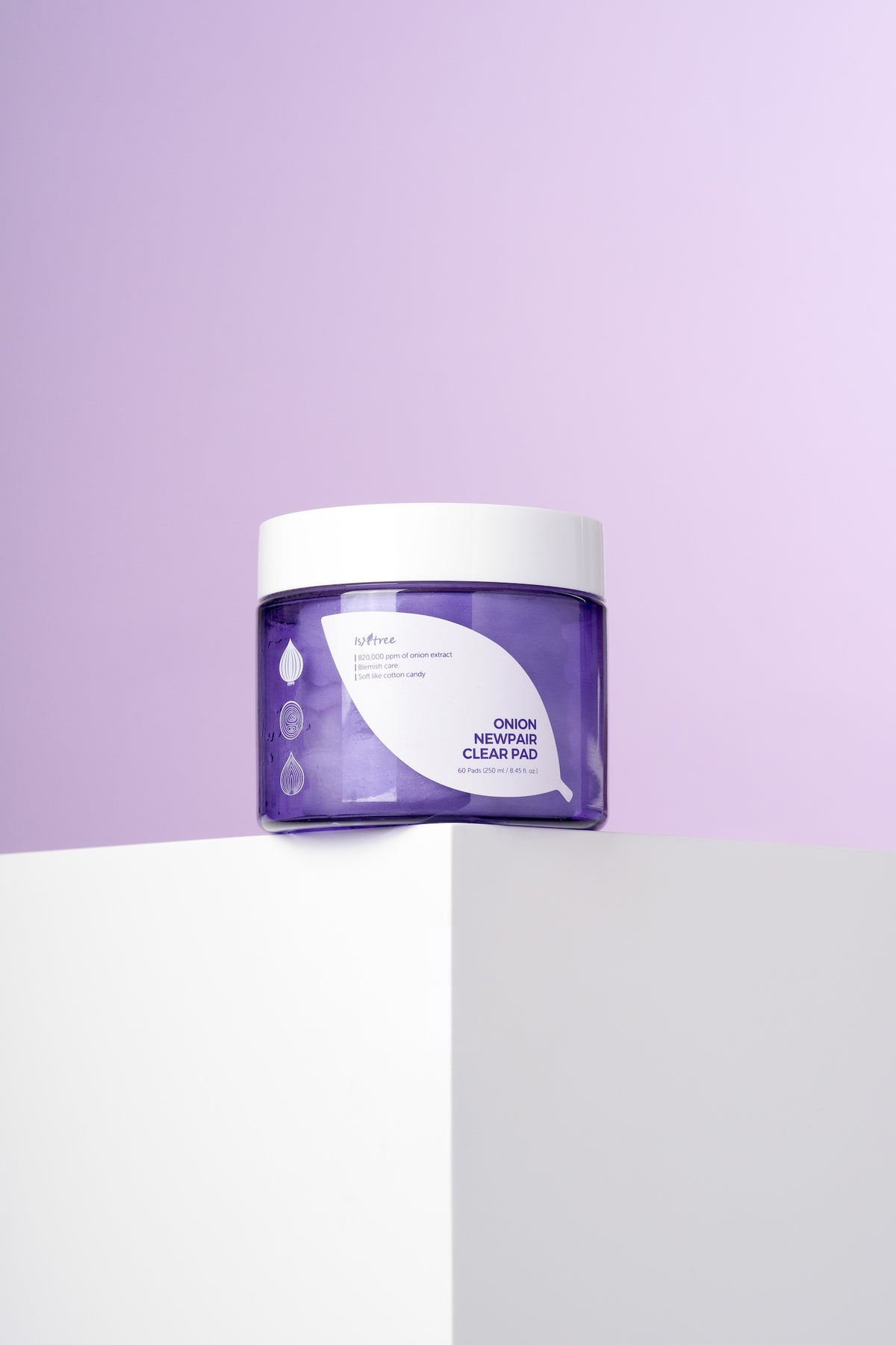 Isntree Onion NewPair Clear — Discos Faciais 250 ml (60 un)