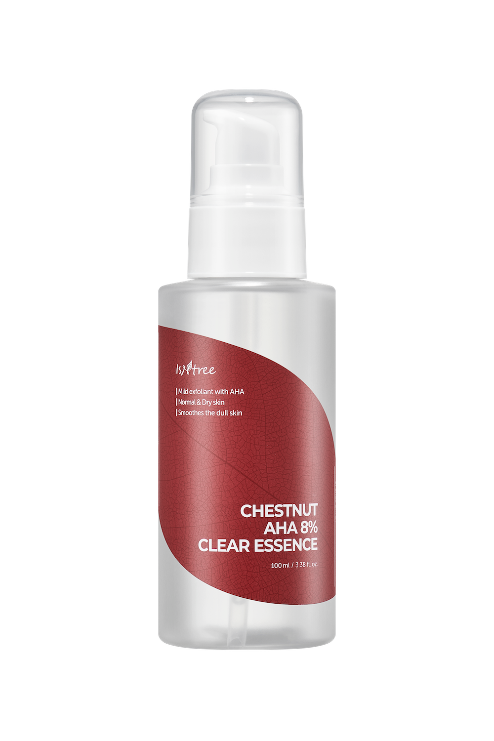 Isntree Chestnut AHA Clear — Essência Facial 100 ml