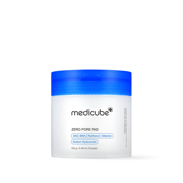 Medicube Zero Pore Pad 2.0 — Discos Faciais 70 unidades