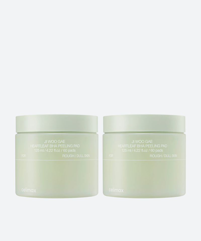 Celimax Ji Woo Gae Heartleaf BHA Peeling — Discos Faciais 60 un