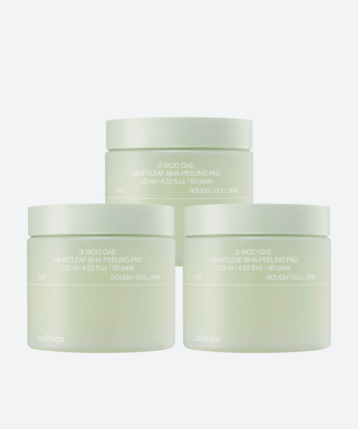 Celimax Ji Woo Gae Heartleaf BHA Peeling — Discos Faciais 60 un