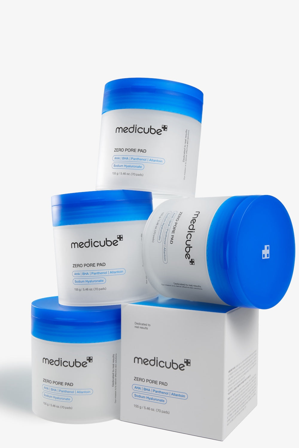Medicube Zero Pore Pad 2.0 — Discos Faciais 70 unidades