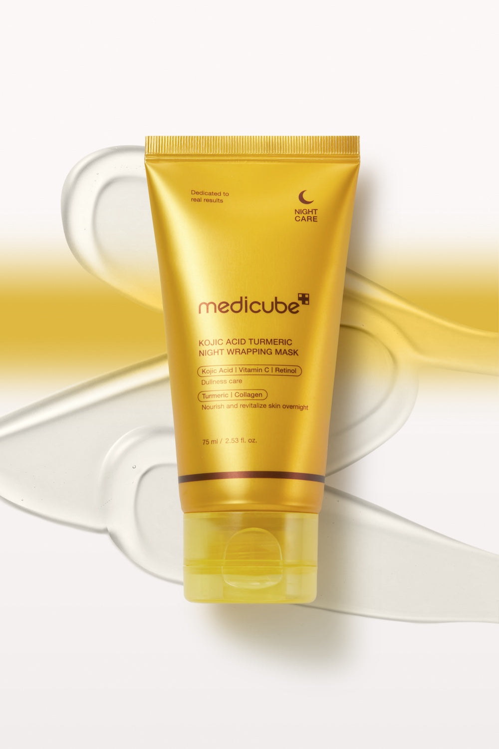 Medicube Kojic Acid Turmeric Night Wrapping — Máscara Facial 75 ml