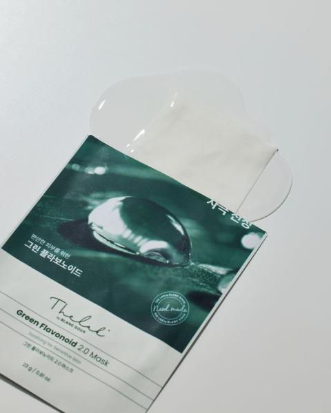 The Lab by Blanc Doux Green Flavonoid 2.0 — Máscara Facial, 10 unidades