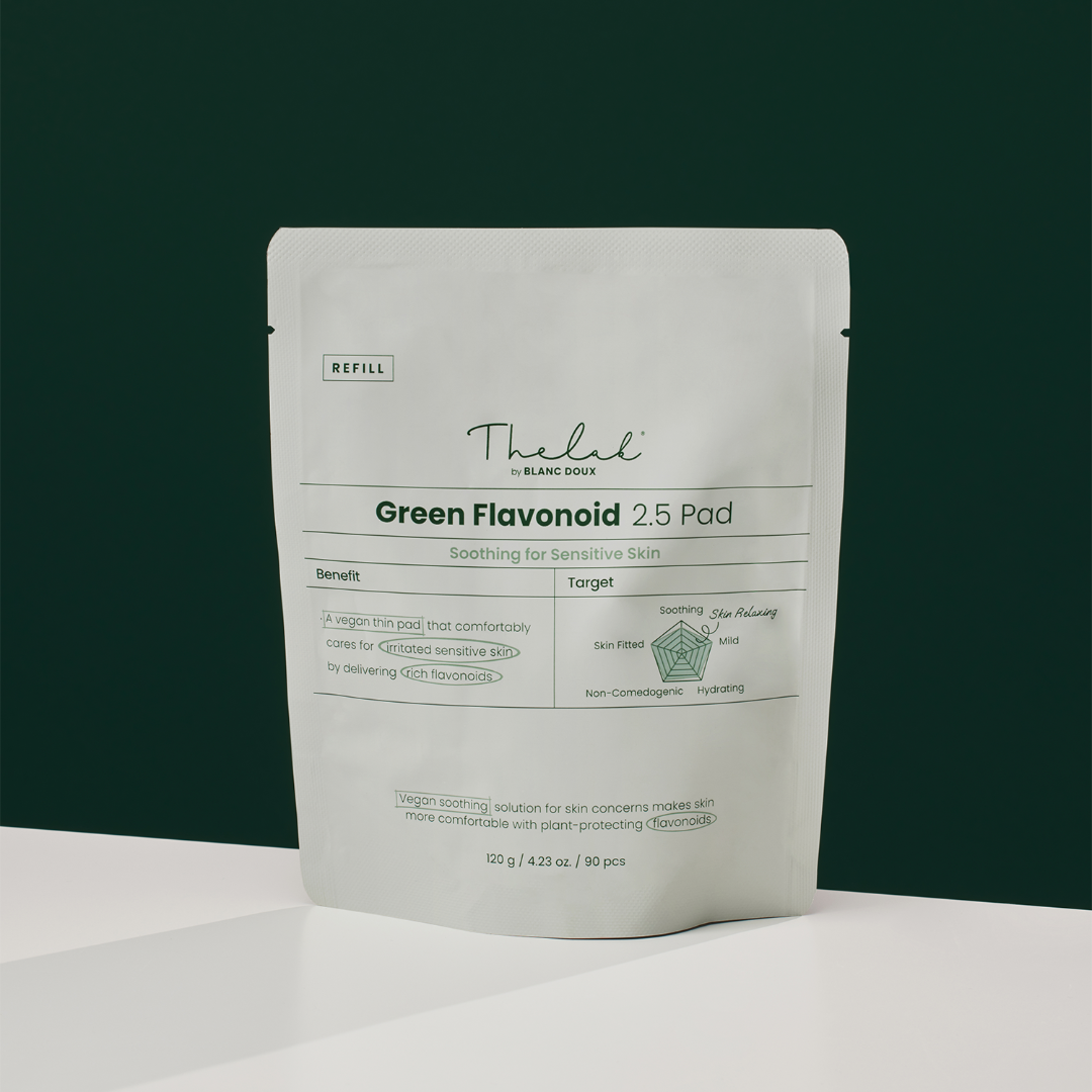 The Lab by Blanc Doux Green Flavonoid 2.5 — Discos Faciais, refil 90 unidades