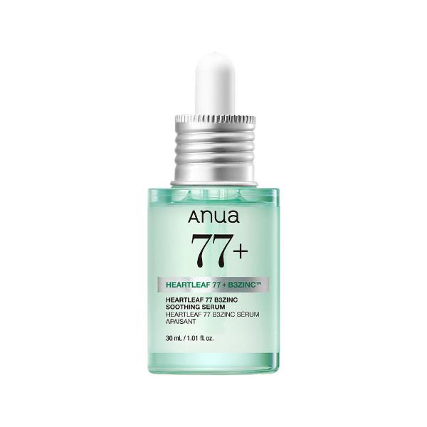 Anua Heartleaf 77% Niacinamida + Zinco — Sérum Calmante 30 ml