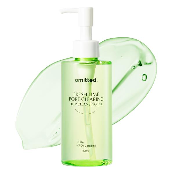 Omitted Fresh Lime — Óleo de Limpeza Facial 200 ml