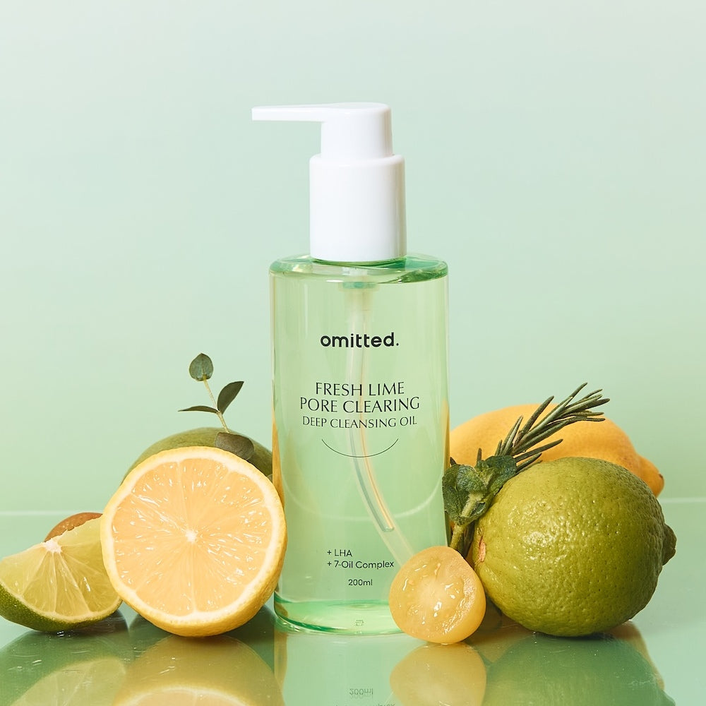 Omitted Fresh Lime — Óleo de Limpeza Facial 200 ml