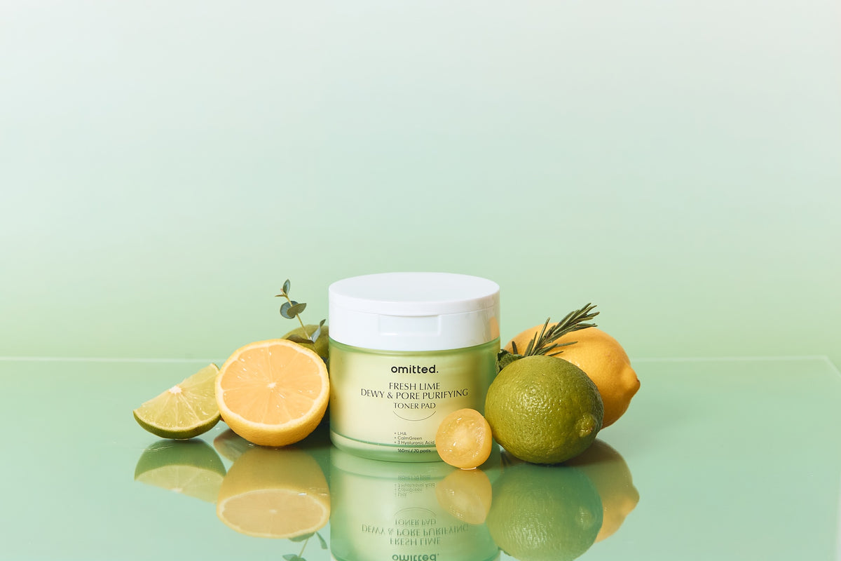 Omitted Fresh Lime — Discos Tônicos Faciais, 70 unidades