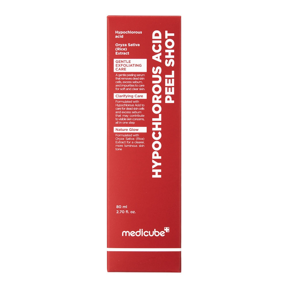 Medicube Hypochlorous Acid Peel Shot — Esfoliante Facial 80 ml