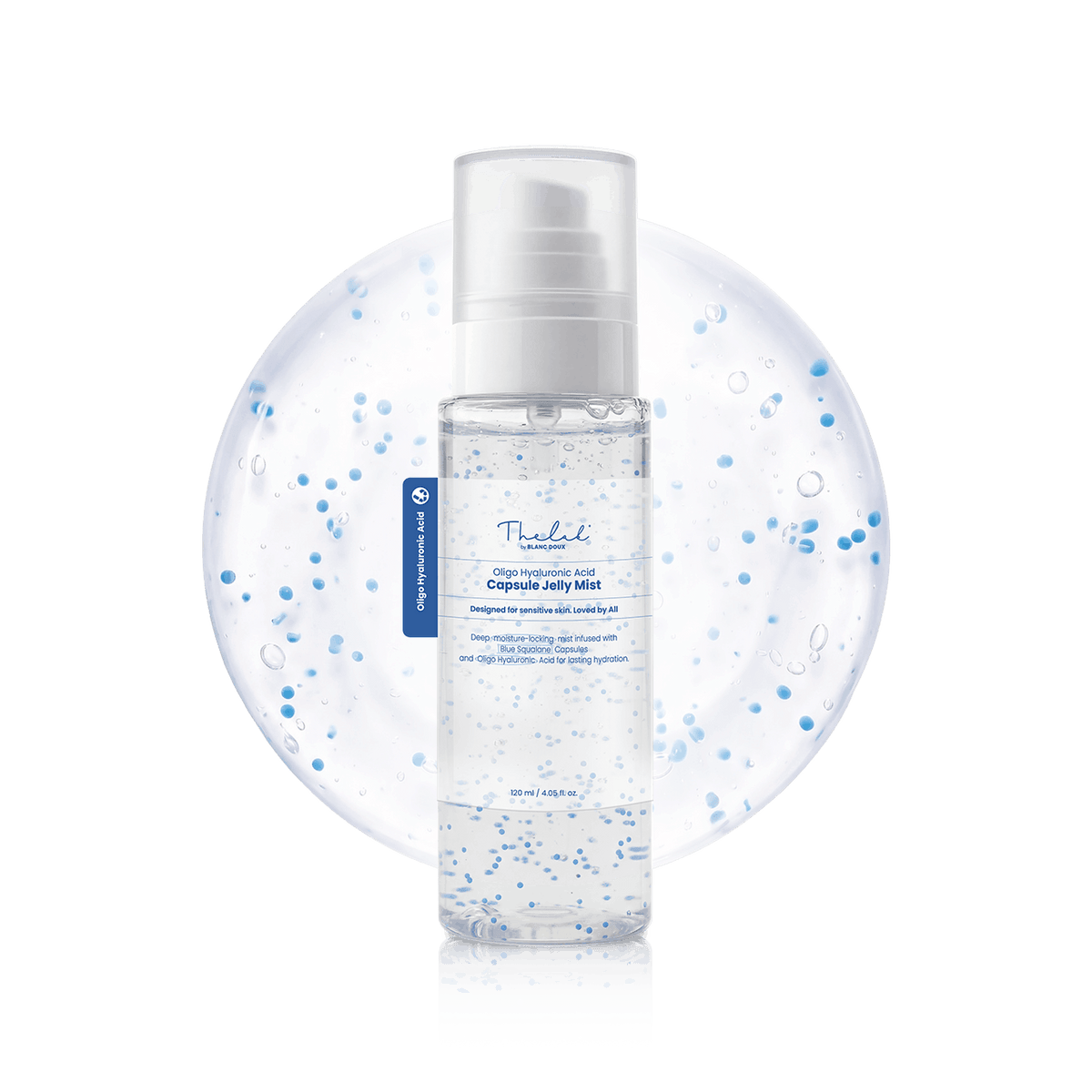 The Lab by Blanc Doux Oligo Ácido Hialurônico — Bruma Facial em Gel 120 ml