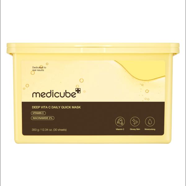Medicube Deep Vita C Daily Quick — Máscara Facial 30 unidades