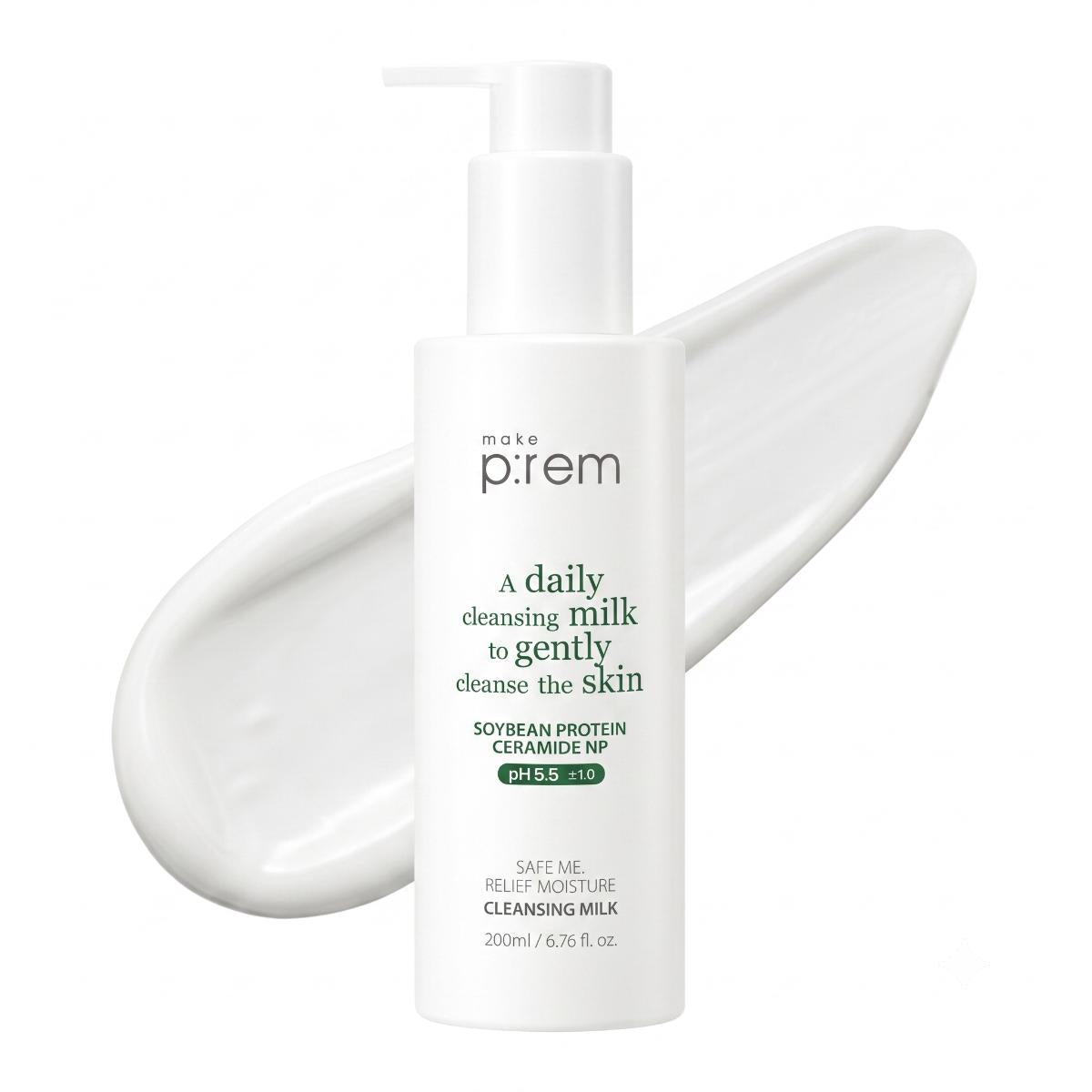 make p:rem Safe Me Relief — Leite de Limpeza Facial 200 ml