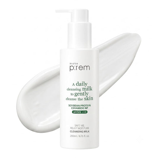 make p:rem Safe Me Relief — Leite de Limpeza Facial 200 ml