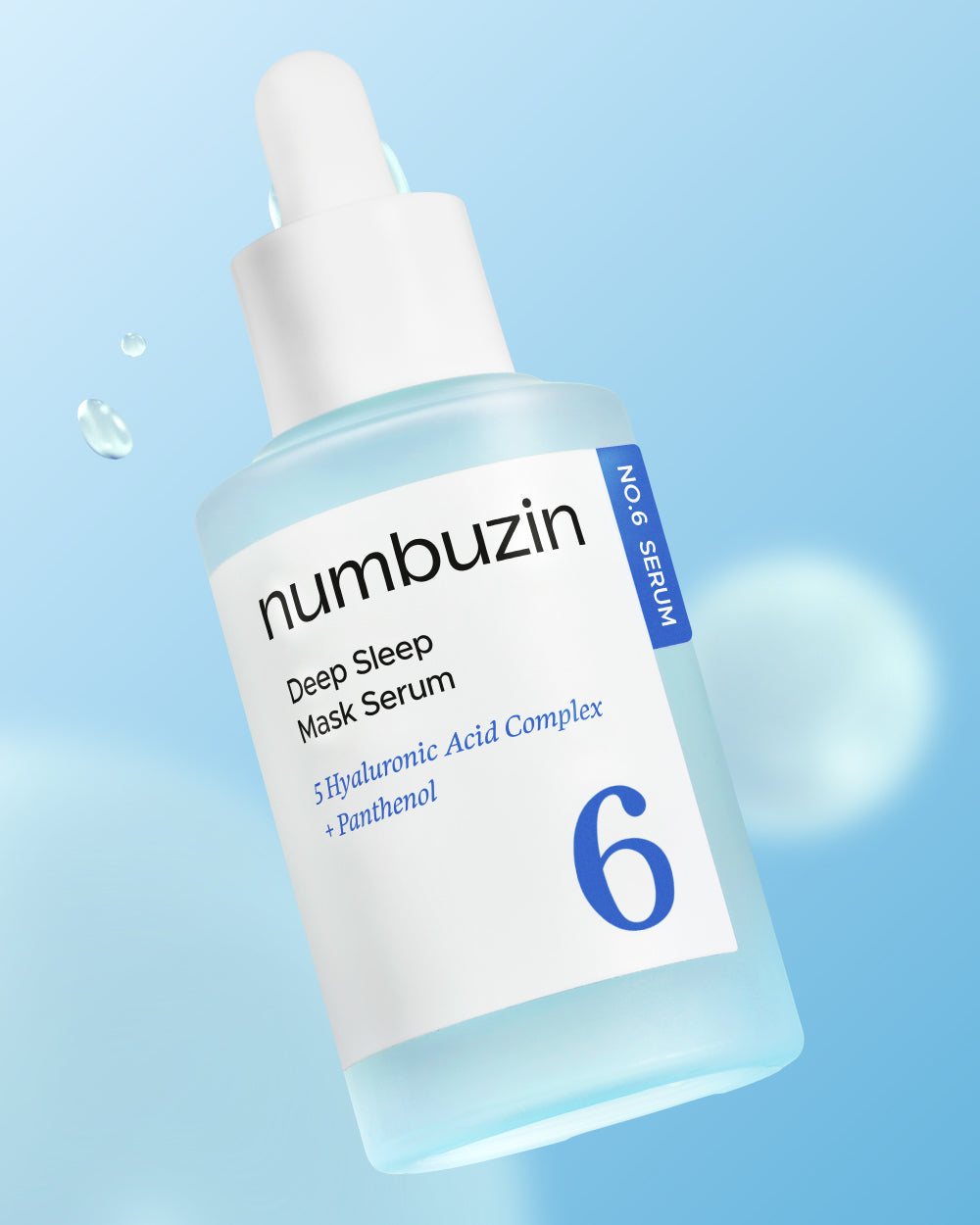 numbuzin No.6 — Máscara facial noturna em sérum, 50 ml