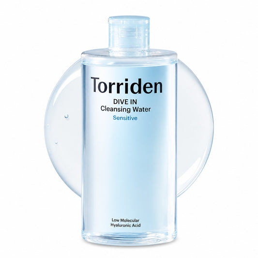 Torriden DIVE IN Hyaluronic Acid — Água de Limpeza Facial 400 ml