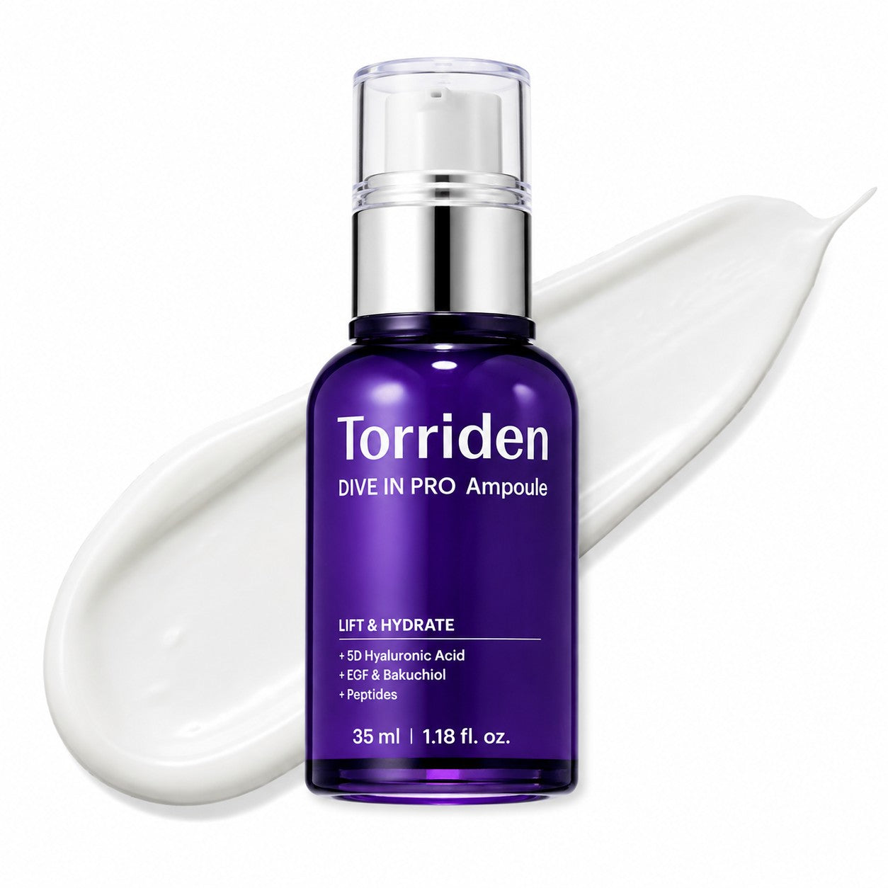 Torriden DIVE IN PRO Hyaluronic Acid — Ampola Facial 35 ml
