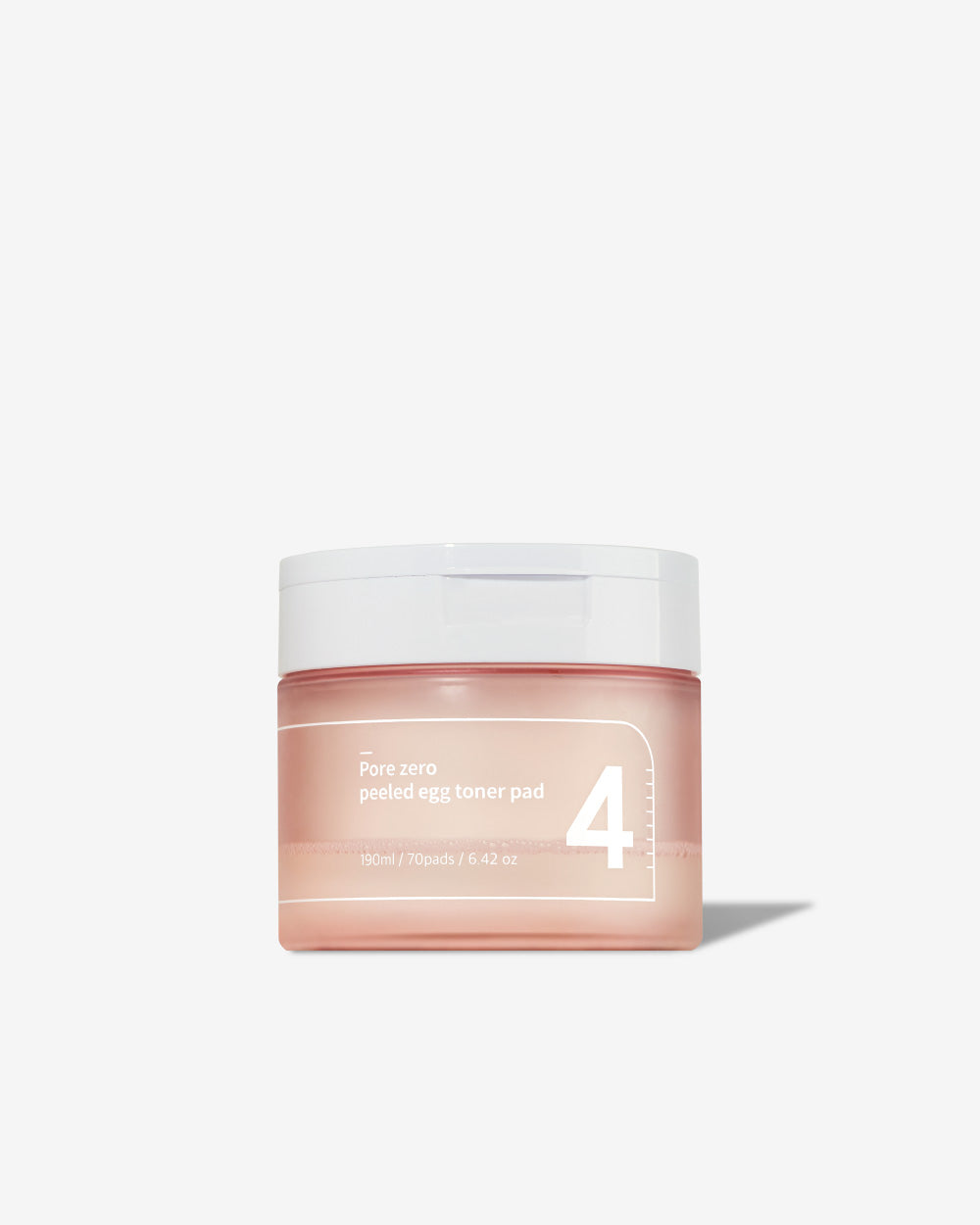 numbuzin No.4 Pore Zero Peeled Egg Toner Pad 70un
