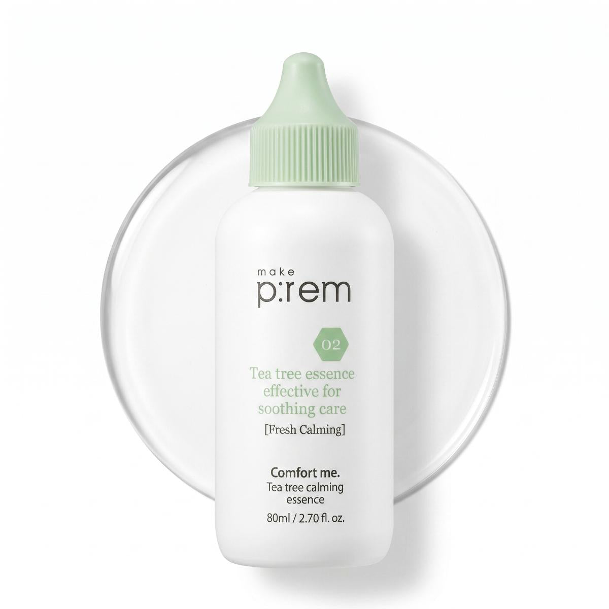 make p:rem Comfort Me Tea Tree — Essência Calmante Facial 80 ml