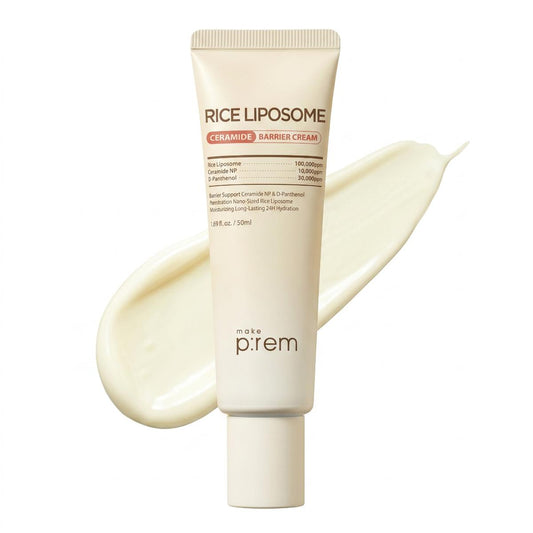 make p:rem Rice Liposome Ceramide — Creme Facial de Barreira 50 ml