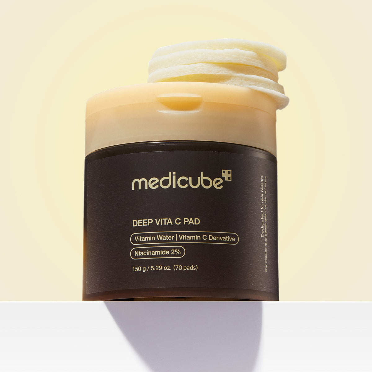 Medicube Deep Vita C — Discos embebidos