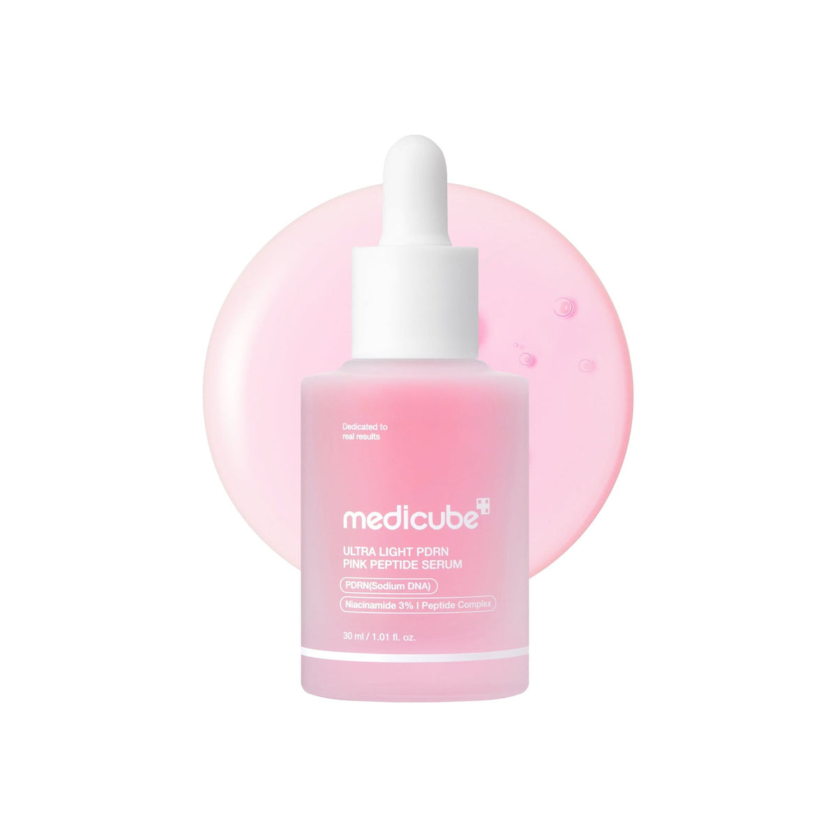Medicube Ultra Light PDRN Pink Peptide Serum — Sérum facial 30 ml