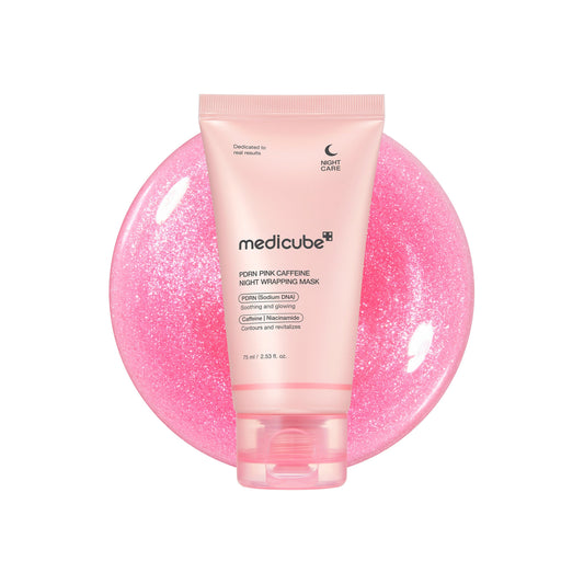 Medicube PDRN Pink Caffeine — Máscara facial noturna