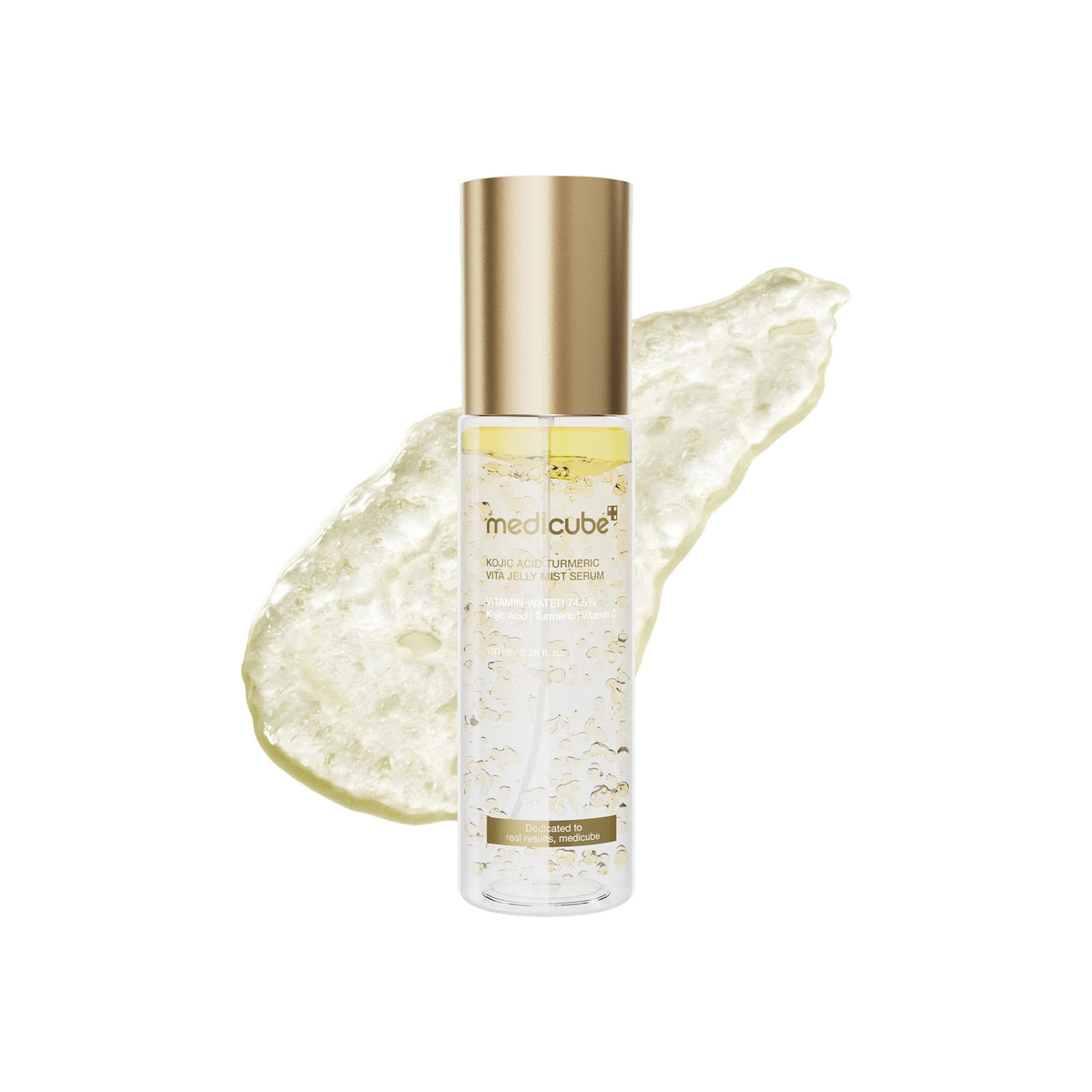 Medicube Kojic Acid Turmeric Vitamin Gold Jelly Mist — Sérum facial