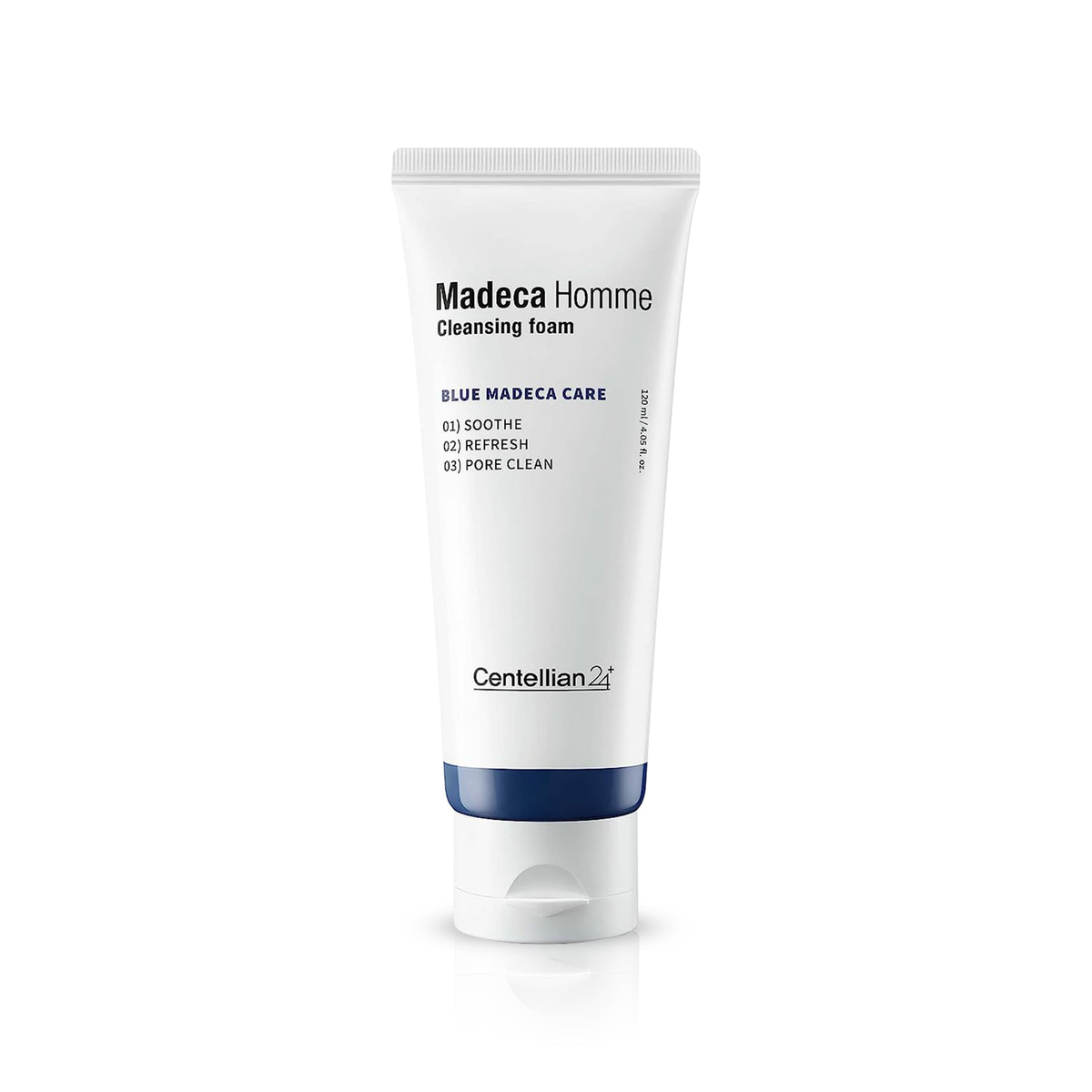 Centellian24 Madeca Homme Cleansing Foam 120 ml em fundo branco