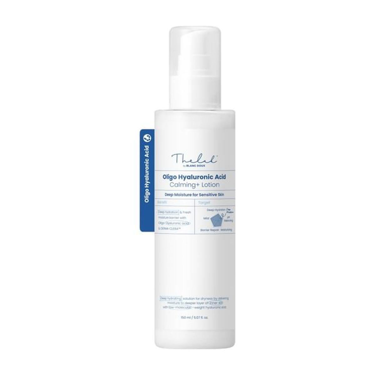 THE LAB Oligo Hyaluronic Acid Calming+ Lotion 150 ml em fundo branco