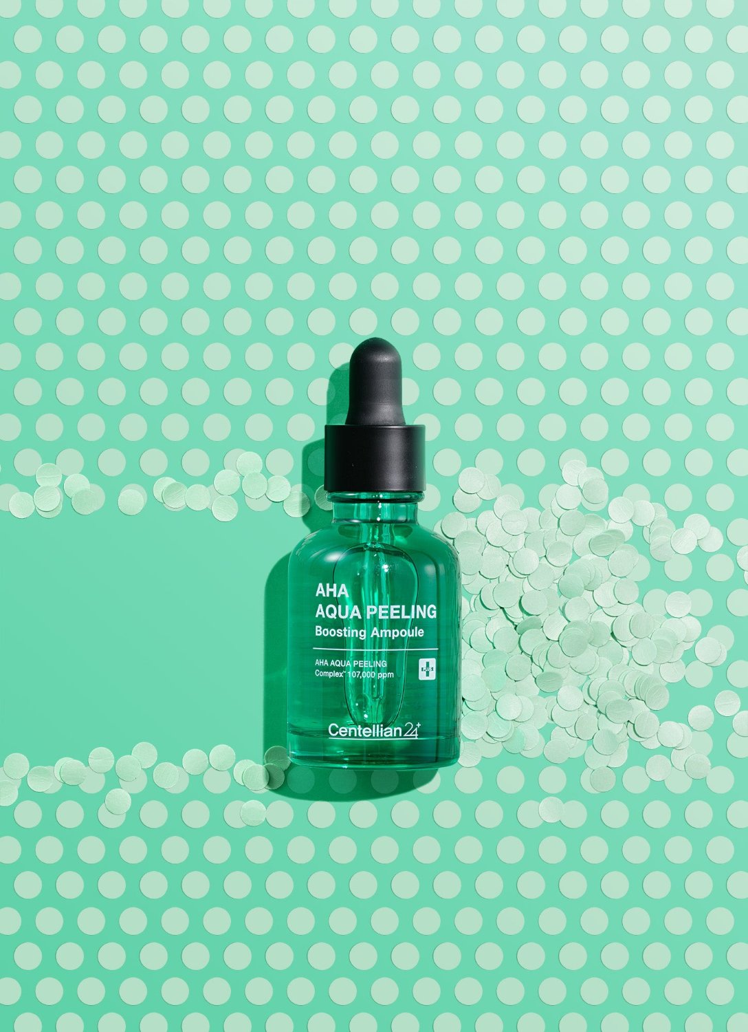 Centellian24 AHA Aqua Peeling Boosting ampoule — Ampola facial 30 ml — foto oficial da marca