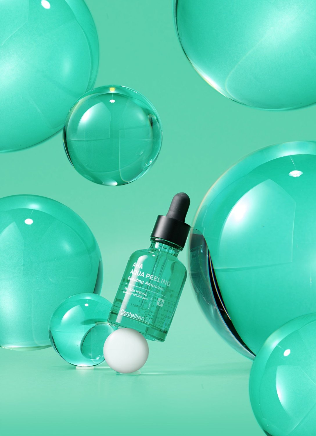 Centellian24 AHA Aqua Peeling Boosting ampoule — Ampola facial 30 ml — foto oficial da marca