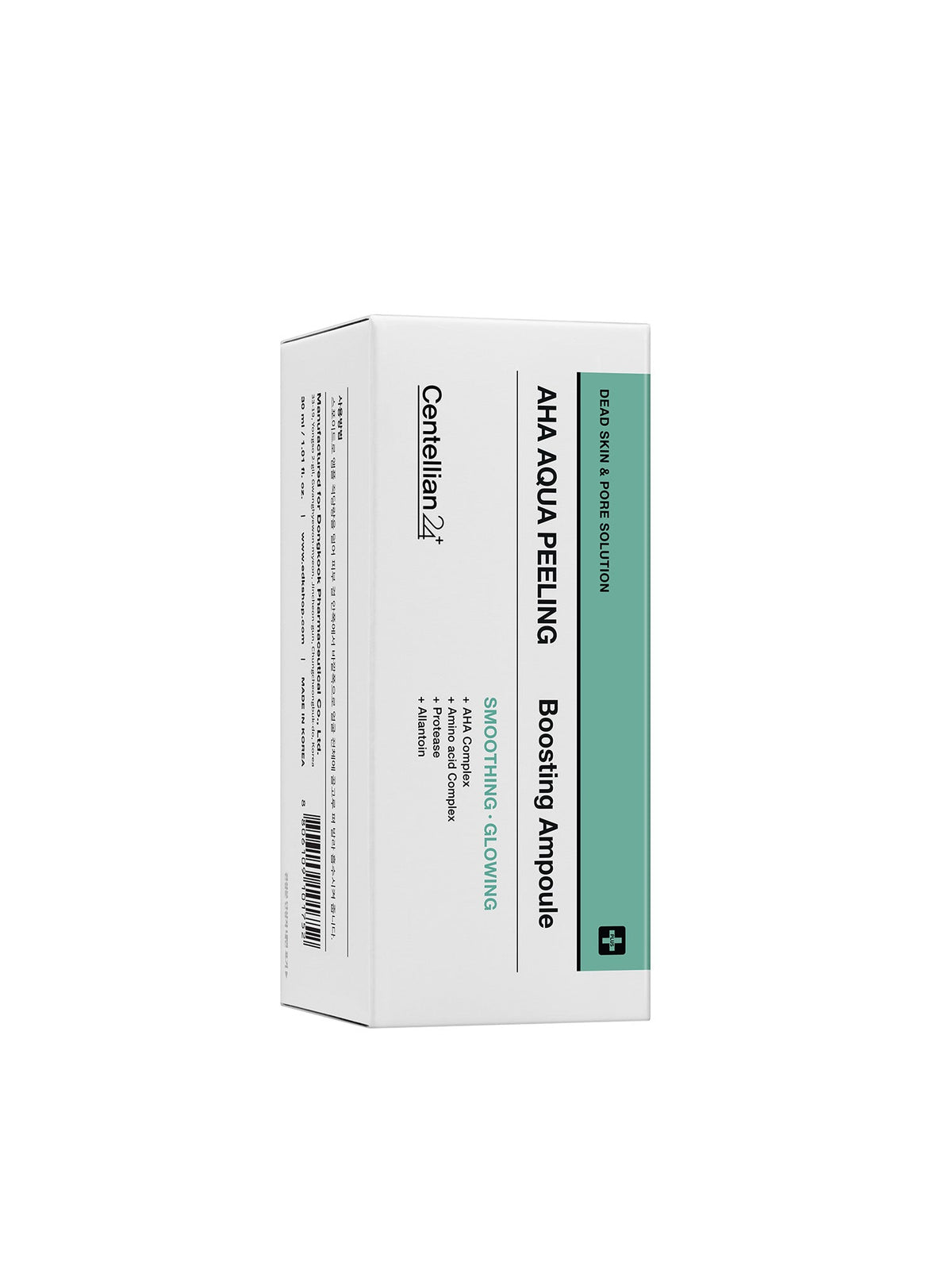 Centellian24 AHA Aqua Peeling Boosting ampoule — Ampola facial 30 ml — foto oficial da marca