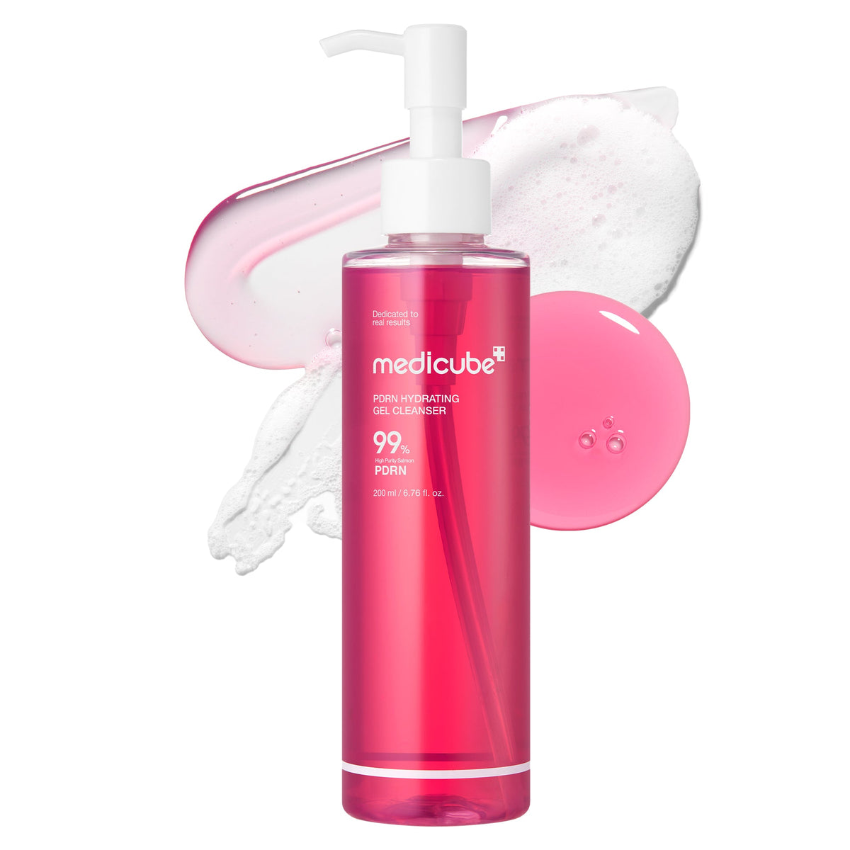 Medicube PDRN Pink — Gel de limpeza facial — foto oficial da marca