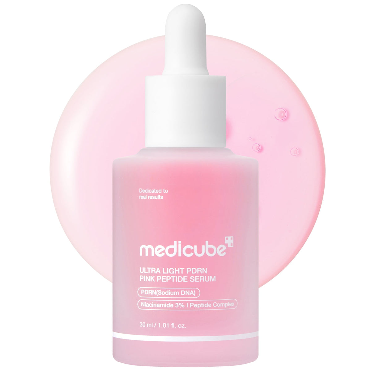 Medicube Ultra Light PDRN Pink Peptide Serum — Sérum facial 30 ml