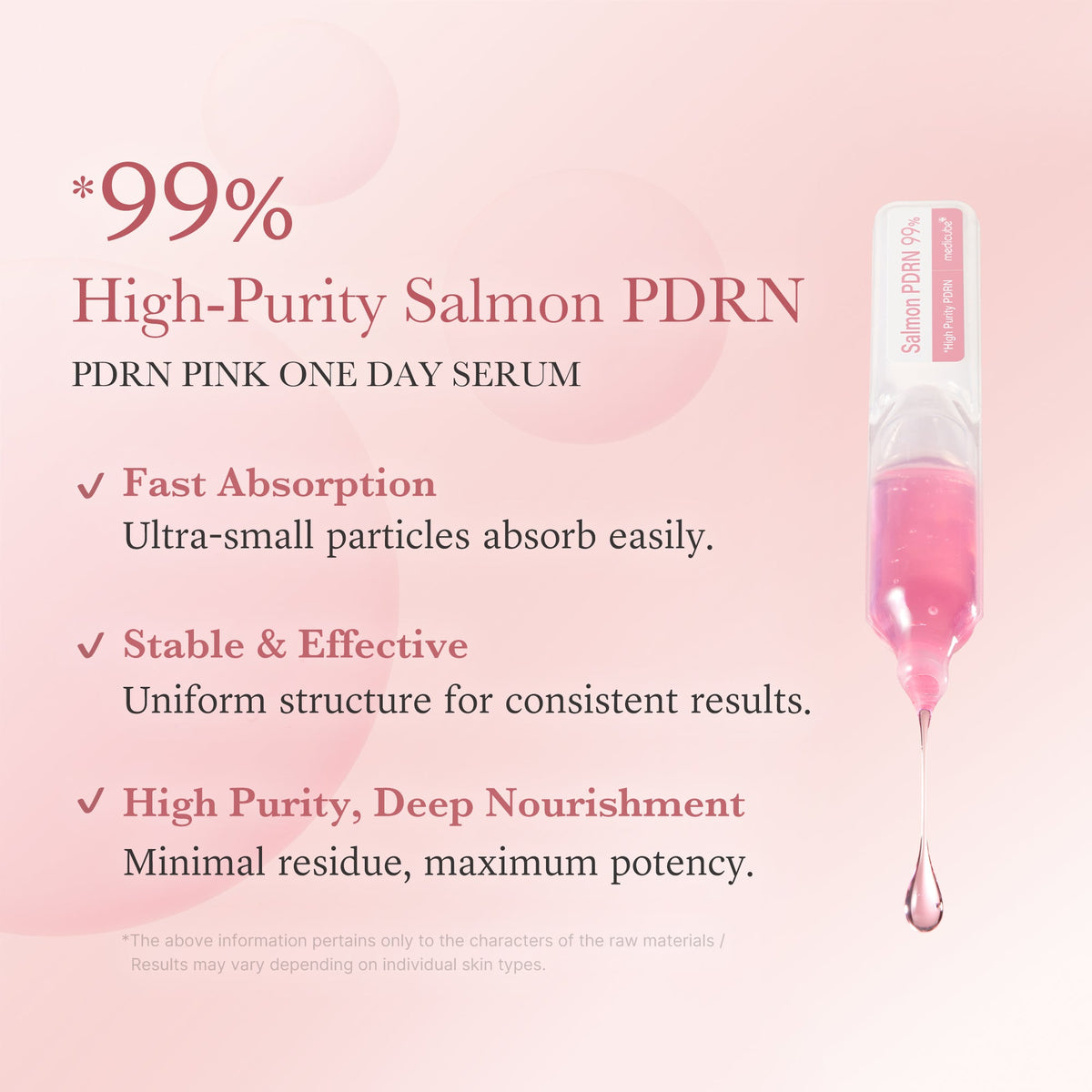 Medicube PDRN Pink One Day — Sérum facial — foto oficial da marca