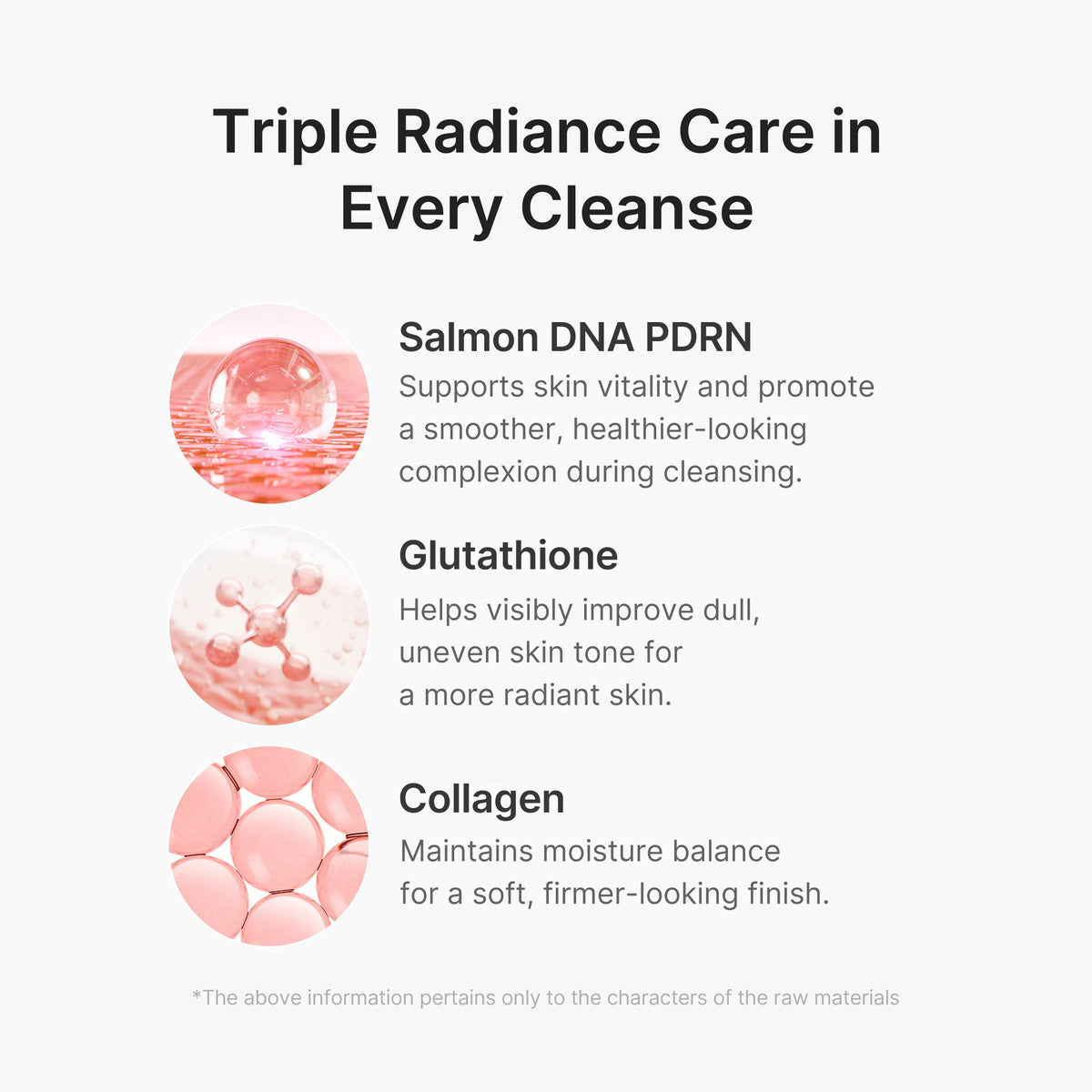 Medicube PDRN Pink Glutathione Capsule Cleansing Foam — 120 g — foto oficial da marca