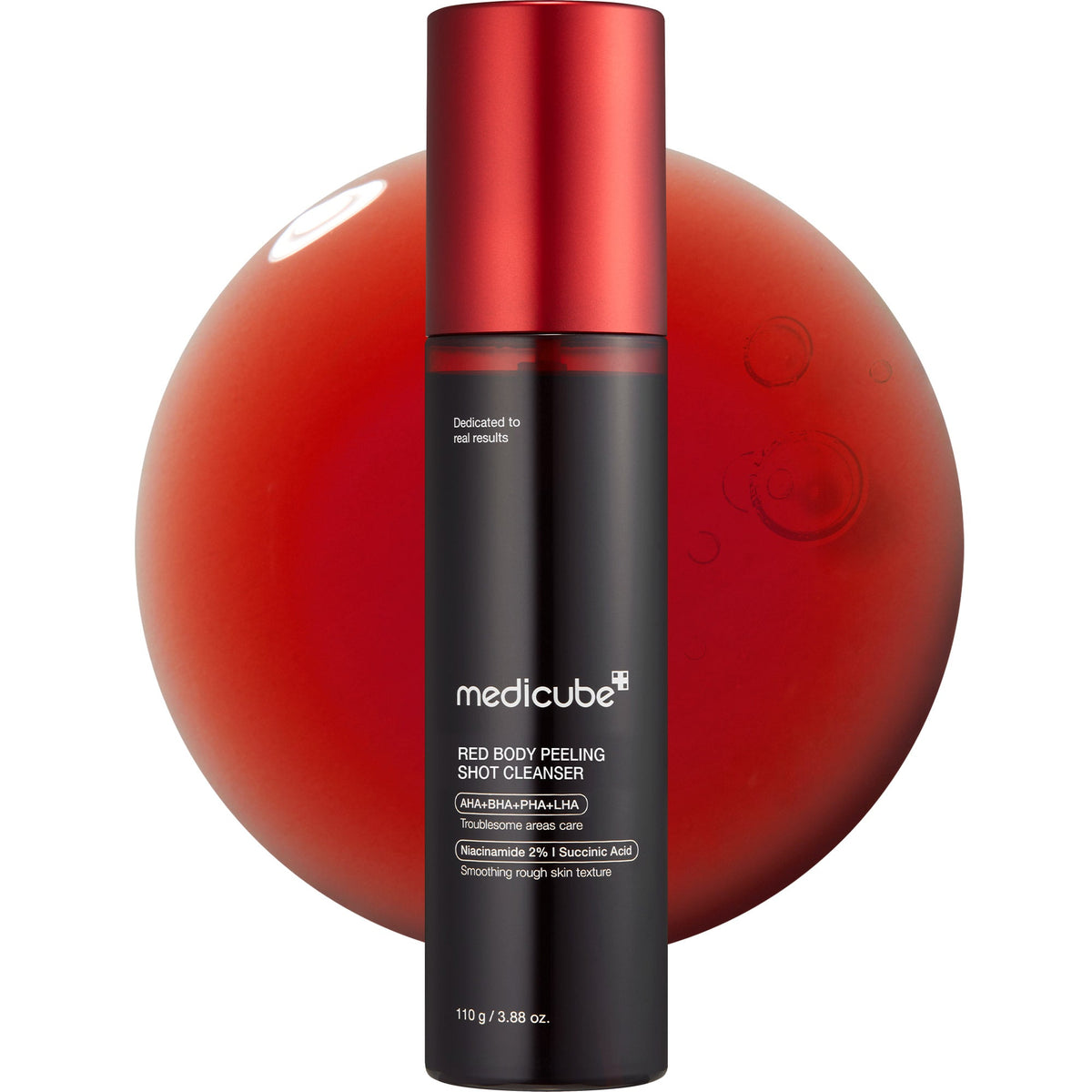 Medicube Red Body Peeling Shot — Esfoliante corporal — foto oficial da marca