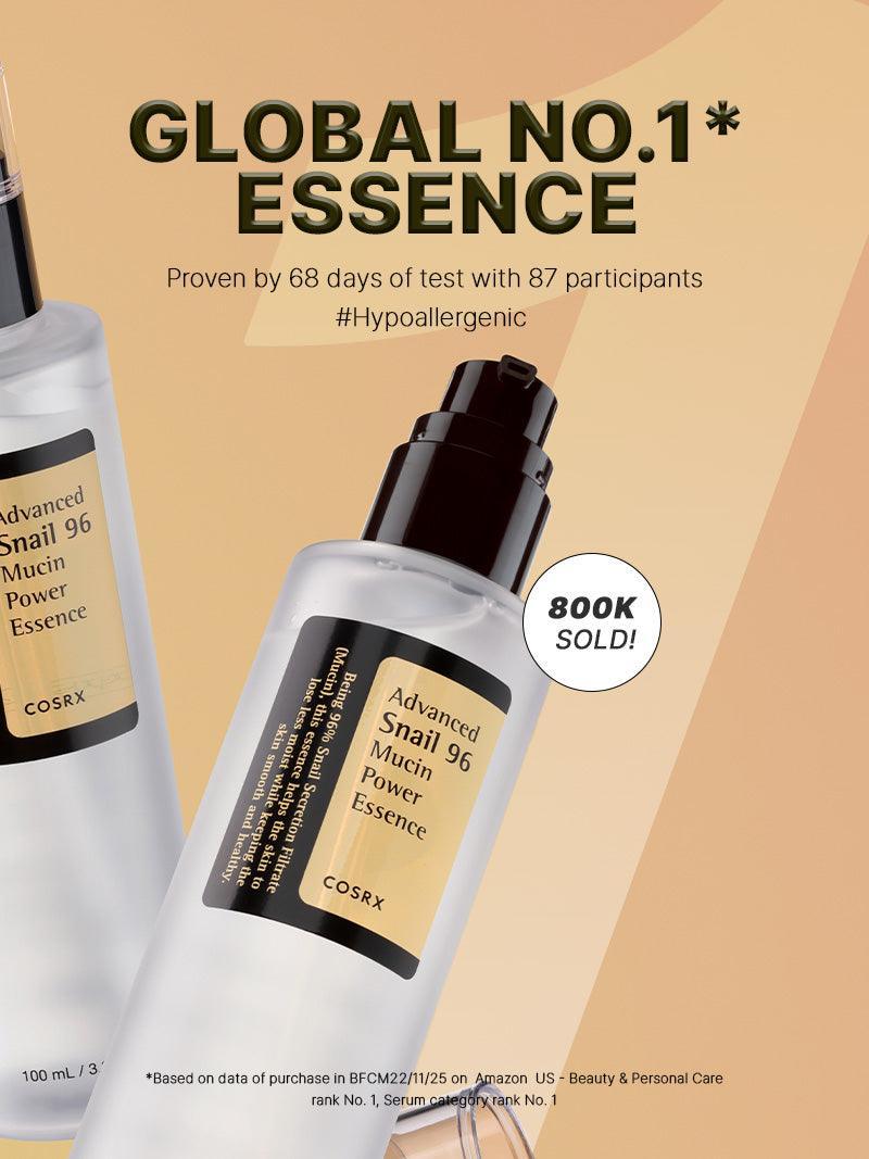 COSRX Advanced Snail 96 Mucin Power Essence — Essência facial, 100 ml