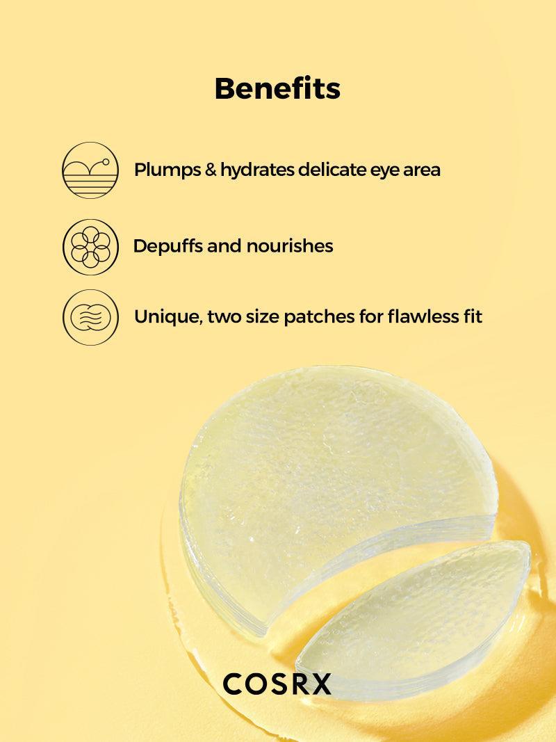 COSRX Advanced Snail Hydrogel Eye Patch — 60 Patches — foto oficial da marca