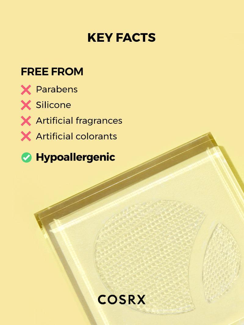 COSRX Advanced Snail Hydrogel Eye Patch — 60 Patches — foto oficial da marca