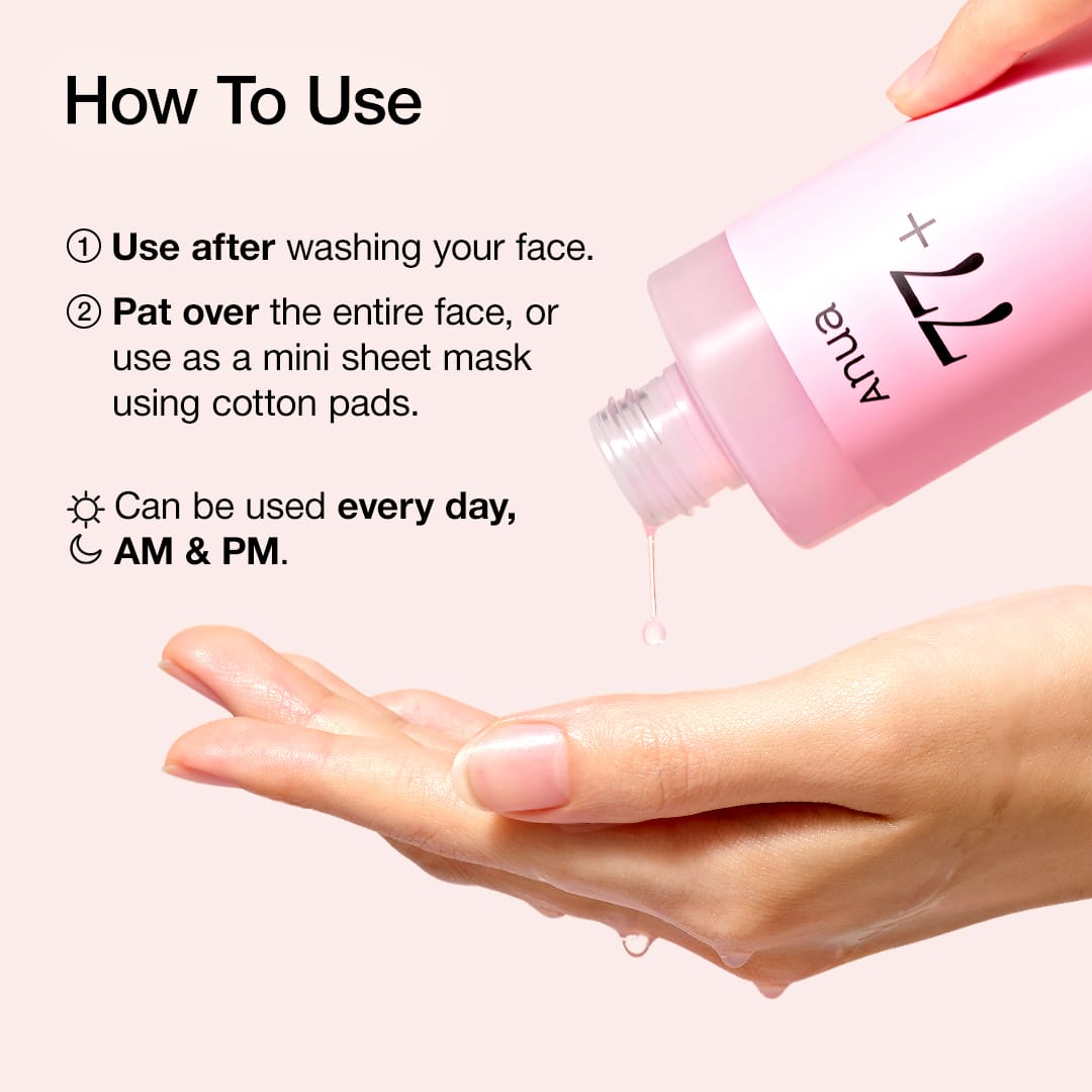 Anua PEACH 77 NIACIN ESSENCE TONER — Tônico facial 250 ml — foto oficial da marca