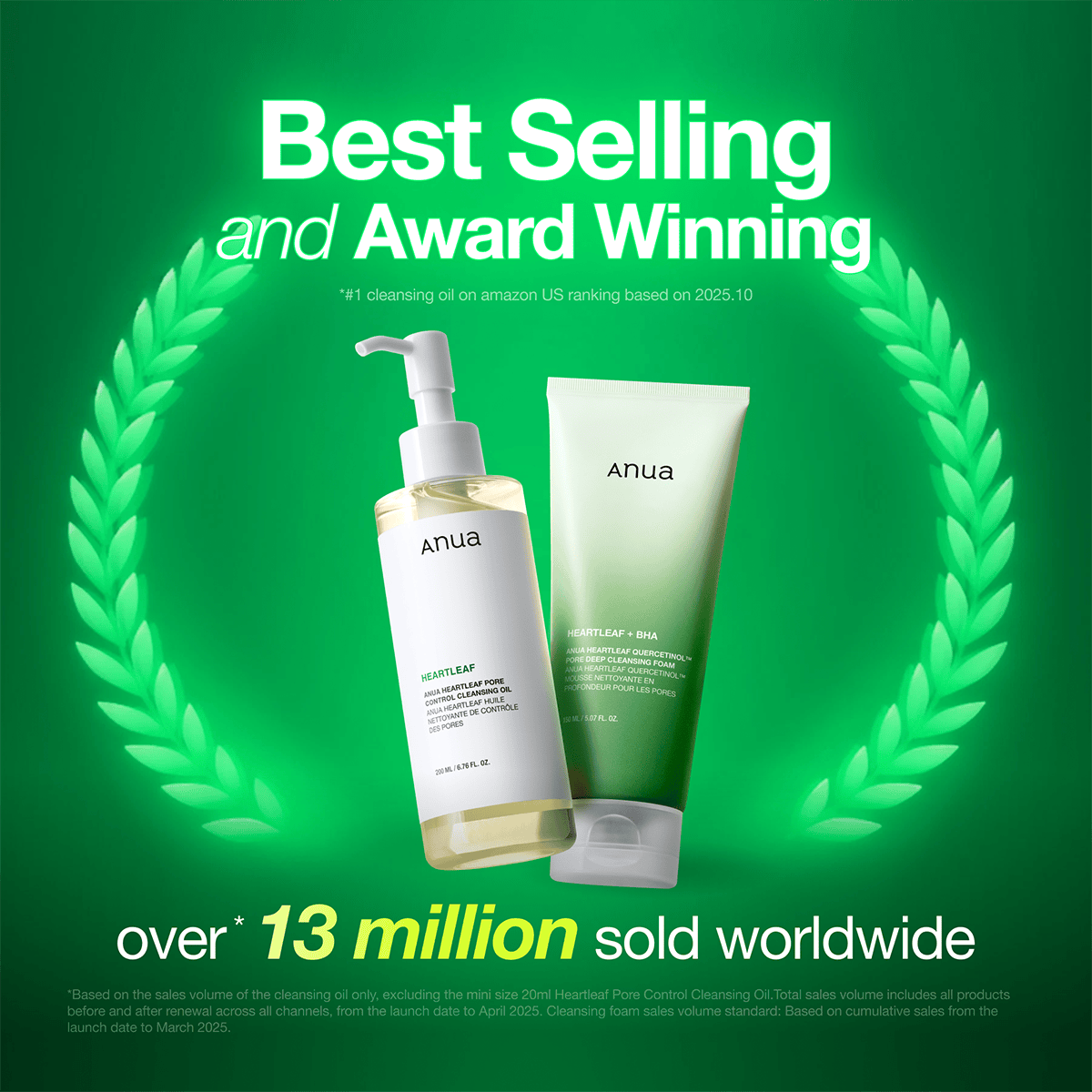 Anua Heartleaf Quercetinol Pore Deep Cleansing Foam — Espuma de limpeza facial 150 ml — foto oficial da marca